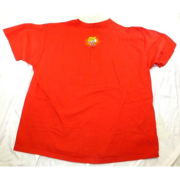 Clint Bowyer NASCAR #33 Red Graphic Tee By Chase Authentics 2XL Cotton Mens Raci - Picture 5 of 6